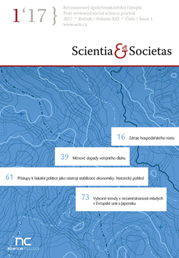 					View Vol. 13 No. 1 (2017): Scientia et Societas - 1 * XIII * 2017
				